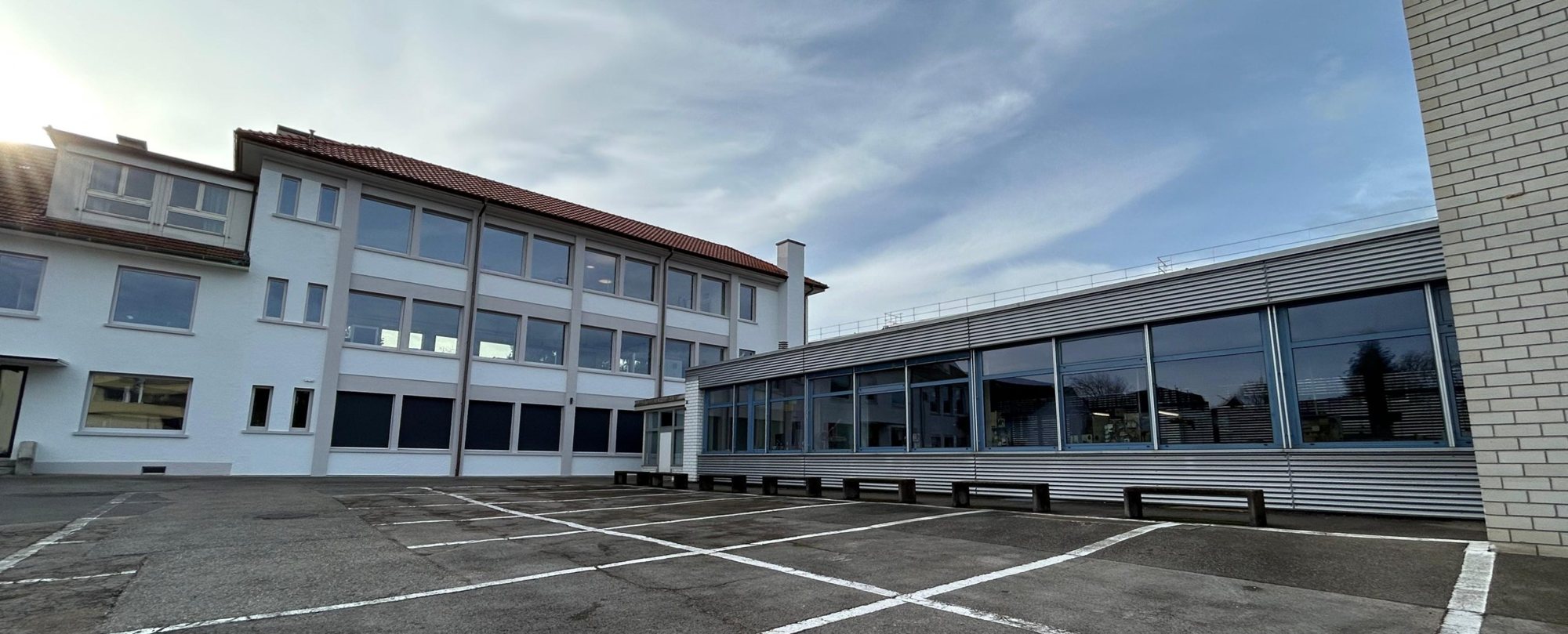 Le bâtiment de Joseph Bonvallat SA, rue Achille-Merguin à Porrentruy